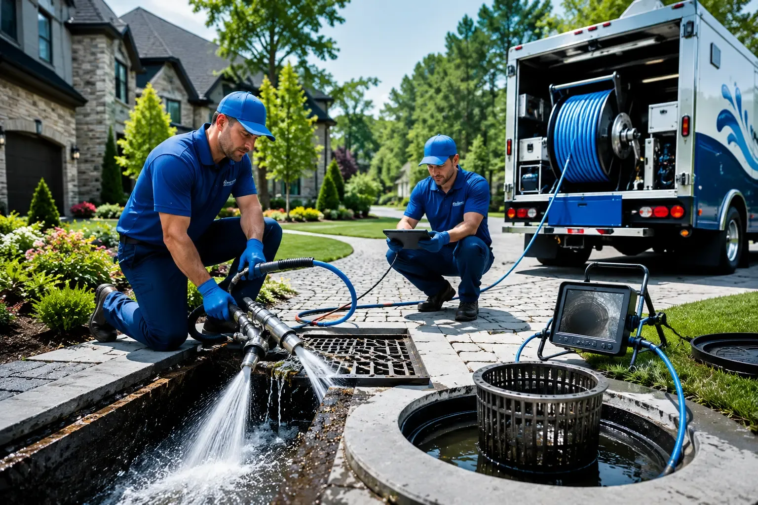 Local outdoor drain cleaning professionals in Garden City, NY